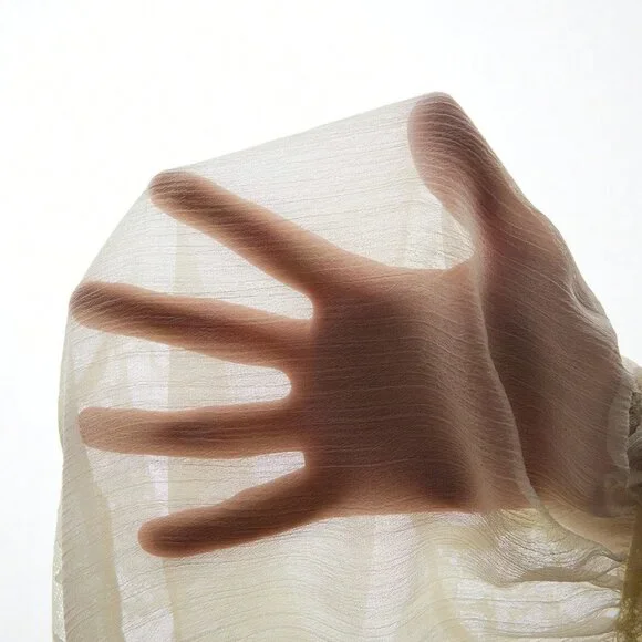 Apricot Boho Women's Elegant Romantic Lace Patchwork Loose Tank Top - Picture 8 of 8